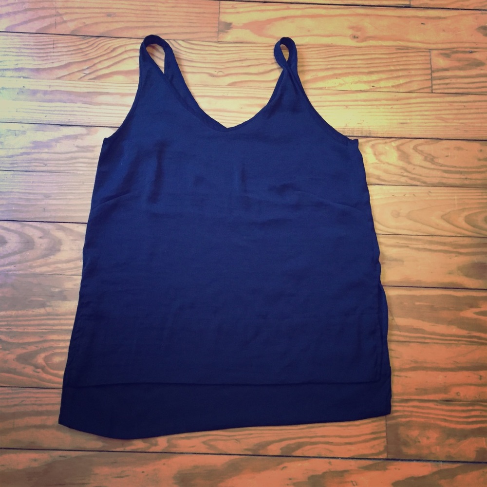 Black silken top